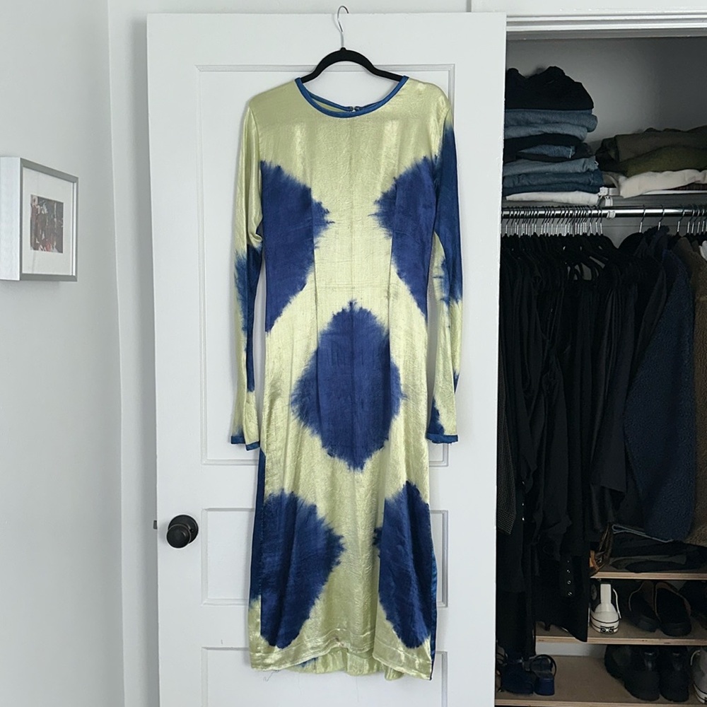 TIGRA TIGRA High Kick Silk Mashroo Dress